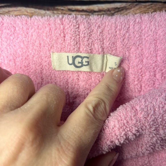 UGG Asala Pink Hoodie Sweat Set (050) - Picture 9 of 13